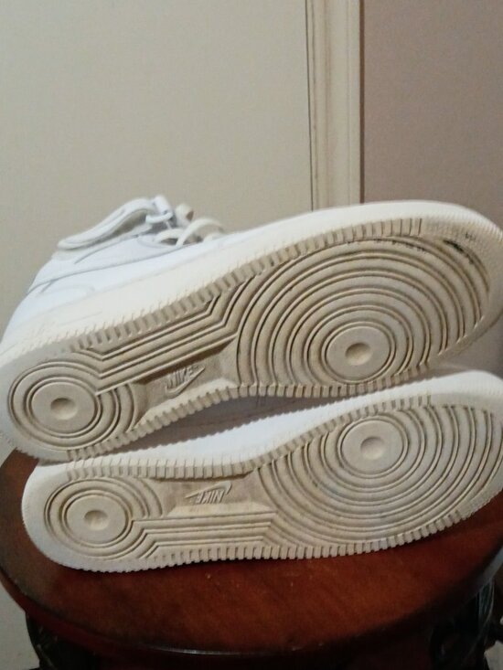 Nike Air Force 1 \'07 Mid Shoes Mens Size 11.5 White Mid Top Sneakers CW2289-111 main image 14
